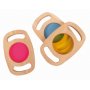 Pack de 3 panneaux de couleur - Bleu/rose/jaune
