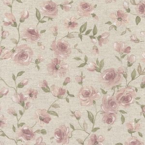 Tissu ciré textile Roses 13 Tissu ciré textile Roses 13