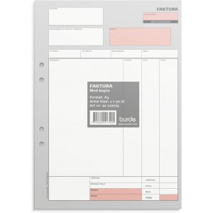 Facture - A4 avec 1 exemplaire Facture - A4 avec 1 exemplaire