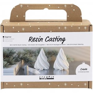 Mini kit DIY - Sapins de Noël en résine moulée Mini kit DIY - Sapins de Noël en résine moulée