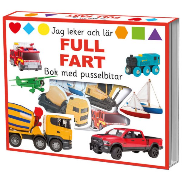 Je joue et j\\\'apprends: à toute vitesse - livre avec pièces de puzzle