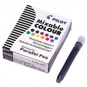 Cartouche Calligraphy Pilot Parallel - mix. couleurs Cartouche Calligraphy Pilot Parallel - mix. couleurs