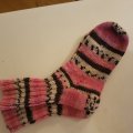 Image client Fil Viking Raggen 150g - Anthracite/rose/naturel (763)