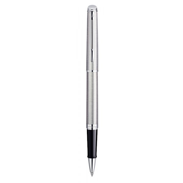 Stylo  bille Waterman Hemisphere - Garniture chrome en acier inoxydable