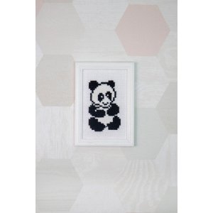 Kit de broderie Broderie enfant - Panda Kit de broderie Broderie enfant - Panda