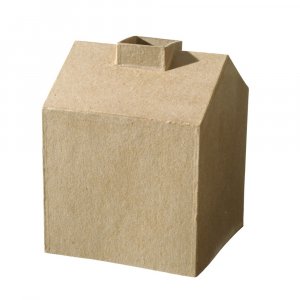 Maison en carton - 13x12,5x17 cm Maison en carton - 13x12,5x17 cm