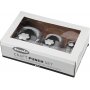Perforateurs couche sur couche - Fleur - 3 pcs
