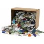 Mosaque de verre - couleurs mlanges - Le contenu peut varier - 8-20 mm - 2 kg