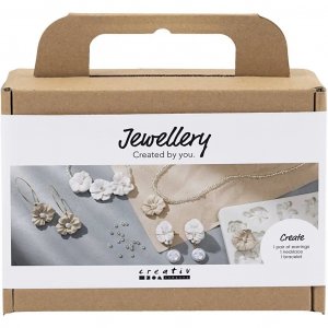 Kit DIY - Bijoux Rose - Beige Kit DIY - Bijoux Rose - Beige