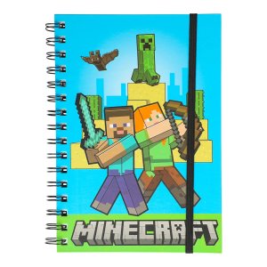 Cahier Minecraft A5 - pages lign�es
