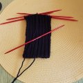 Image client Aiguilles doubles pointes "Rouge" - 20 cm/3,5 mm