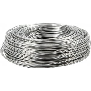 Fil d'aluminium - Ø2 mm - argent - 100 m Fil d'aluminium - Ø2 mm - argent - 100 m