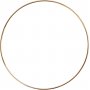 Bague en mtal - dore - 20 cm