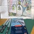 Image client Derwent Inktense - 12 stylos