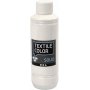Peinture textile textile solide - blanche - couvrante - 250 ml