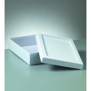 Mosaïque frêne 20 x 15 x 6 cm - rectangulaire blanche Mosaïque frêne 20 x 15 x 6 cm - rectangulaire blanche