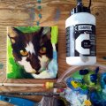 Image client Peinture acrylique Campus 500 ml - Blanc de Titane (116)
