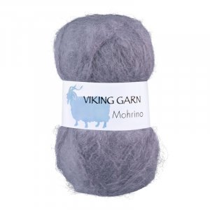 Fil Viking Mohrino 50g - Gris violet (567) Fil Viking Mohrino 50g - Gris violet (567)