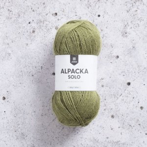 Alpaga Solo 50g - Vert olive Alpaga Solo 50g - Vert olive