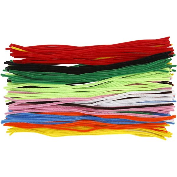 Cure-pipe - couleurs mlanges - 200 pcs