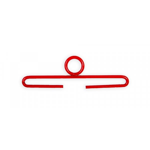 Ferrures  broder Rouge 10cm