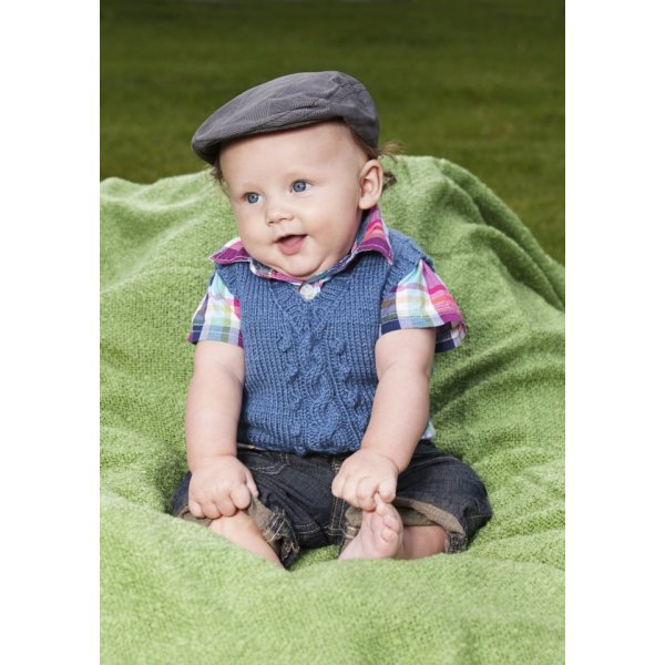 Patron tricot - Pull slipover et raglan avec galon et bonnet