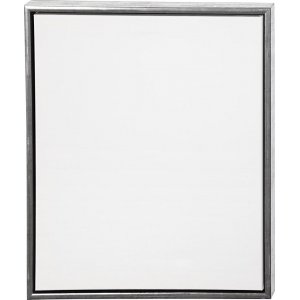 ArtistLine Toile avec cadre - argent antique/blanc - 54x64 cm ArtistLine Toile avec cadre - argent antique/blanc - 54x64 cm