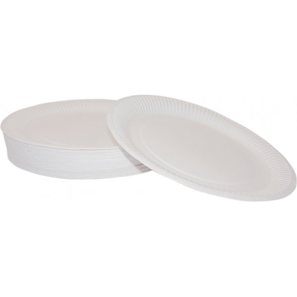 Assiettes en carton 50 pices