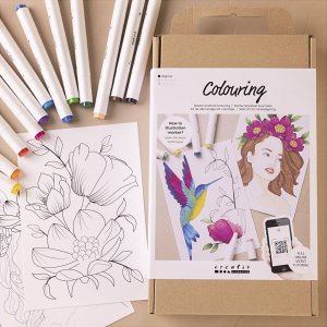 Commencez DIY Kit Coloriage - Stylo à dessin Commencez DIY Kit Coloriage - Stylo à dessin