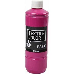 Colorant textile Textile Color - rose - 500 ml Colorant textile Textile Color - rose - 500 ml