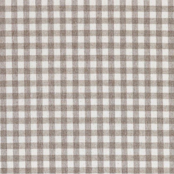 Toile cire textile carr Vichy