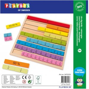 Apprendre les fractions - rectangles Apprendre les fractions - rectangles