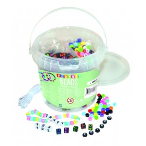 Perles lettres en seau - 1000 pcs Perles lettres en seau - 1000 pcs
