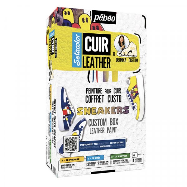 Couleur cuir - Pbo - Custo Sneakers Box