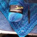 Image client Fil Viking Nordlys 100g - Bleu clair/bleu foncé (927)