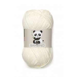 Fil Viking Bambino 50g - Blanc naturel (402) Fil Viking Bambino 50g - Blanc naturel (402)