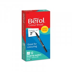 Stylo fibre - Berol Colorbroad - Noir Stylo fibre - Berol Colorbroad - Noir