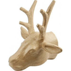 Trophée cerf en papier mâché Trophée cerf en papier mâché