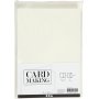 Cartes et enveloppes - blanc cass 11,5 x 16,5 cm - 50 sets