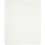 Feuille de transfert - blanche - pour textiles clairs et foncs - 12 feuilles