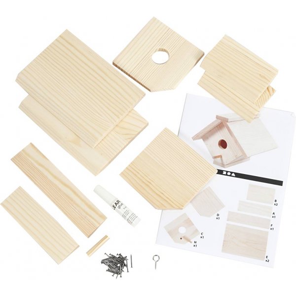 Ensemble de bricolage - Nichoir Ensemble de bricolage - Nichoir