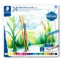 Crayons aquarelle dans une bo�te - 24 crayons