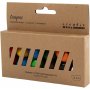 Crayons de couleur - couleurs mlanges - Haricots - 12 pcs