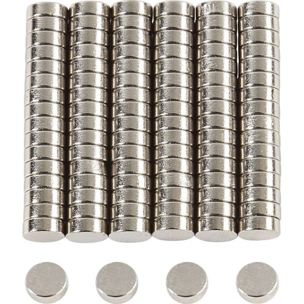 Aimant puissant - 5 mm - 100 pcs