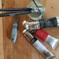 Image client Peinture � l'huile W&N Artisan Soluble � l'eau 200ml - 644 Blanc de Titane