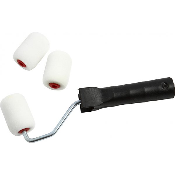 Rouleaux  peinture avec manche - L6 cm
