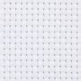 Tissu  broder Ada extra doux - blanc - 50x50 cm, 35 carrs par 10 cm