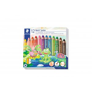 Crayons pour enfants Noris Junior 3 en 1 - 12 crayons Crayons pour enfants Noris Junior 3 en 1 - 12 crayons