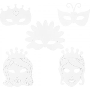 Masques TeaCH Me Adventure - blanc - 16 pcs Masques TeaCH Me Adventure - blanc - 16 pcs