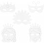 Masques TeaCH Me Adventure - blanc - 16 pcs